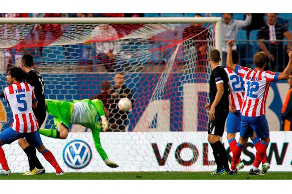 Sin Falcao, Atlético de Madrid ganó en Liga Europa