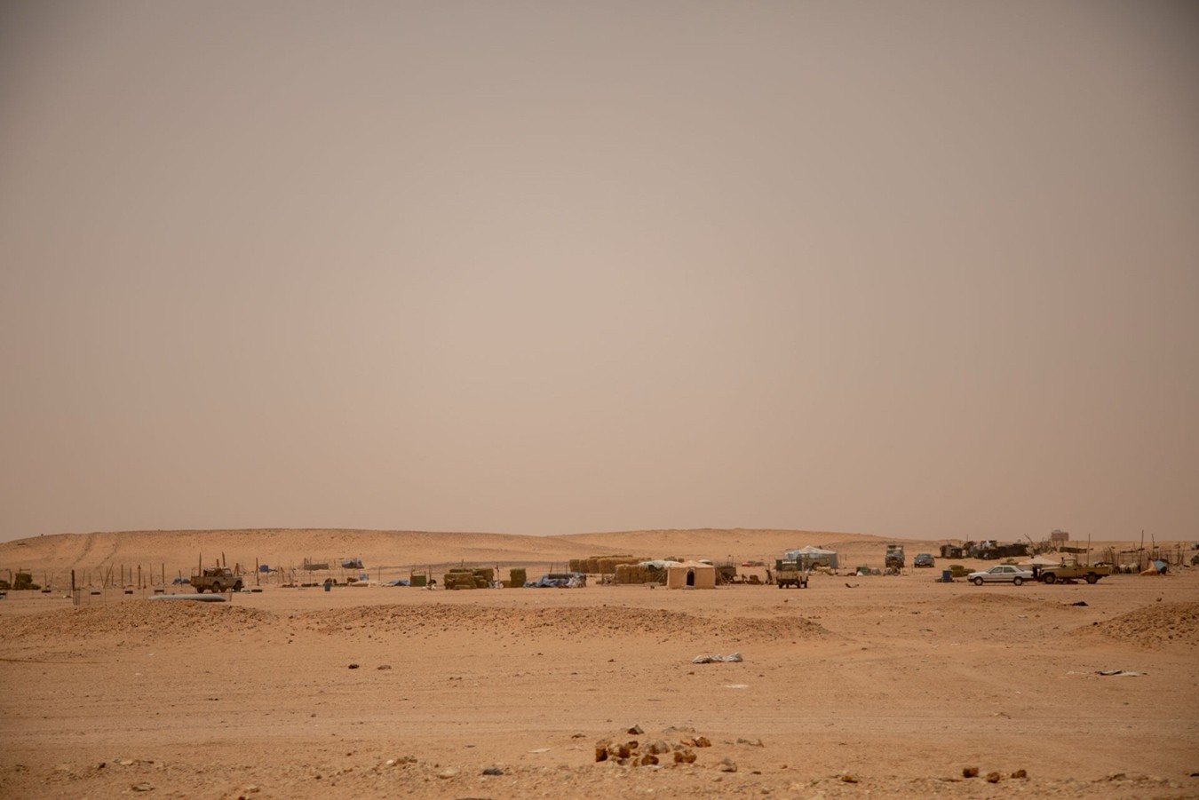 Desierto del Sáhara. Campamentos de refugiados saharauis, Tinduf, Argelia.