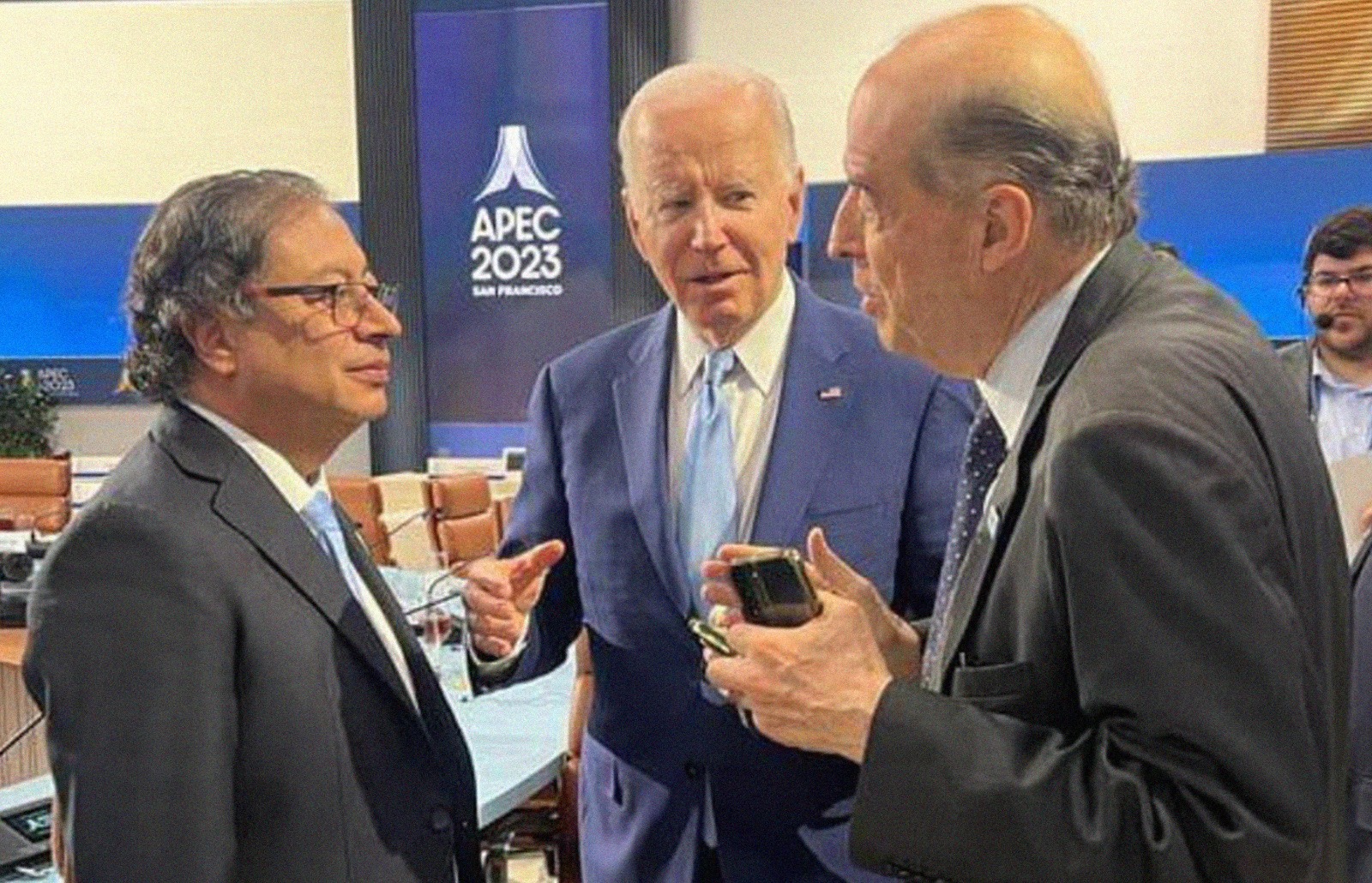 El presidente Gustavo Petro se reunión con Joe Biden en medio del Foro APEC en San Francisco.