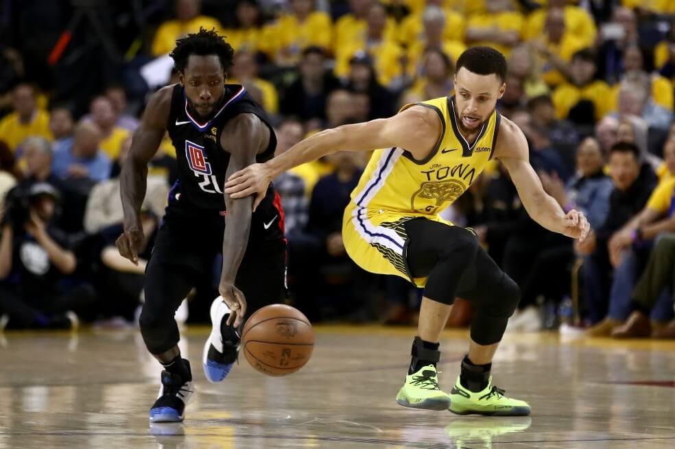Remontada histórica de Clippers ante Golden State, con Durant y Curry en cancha