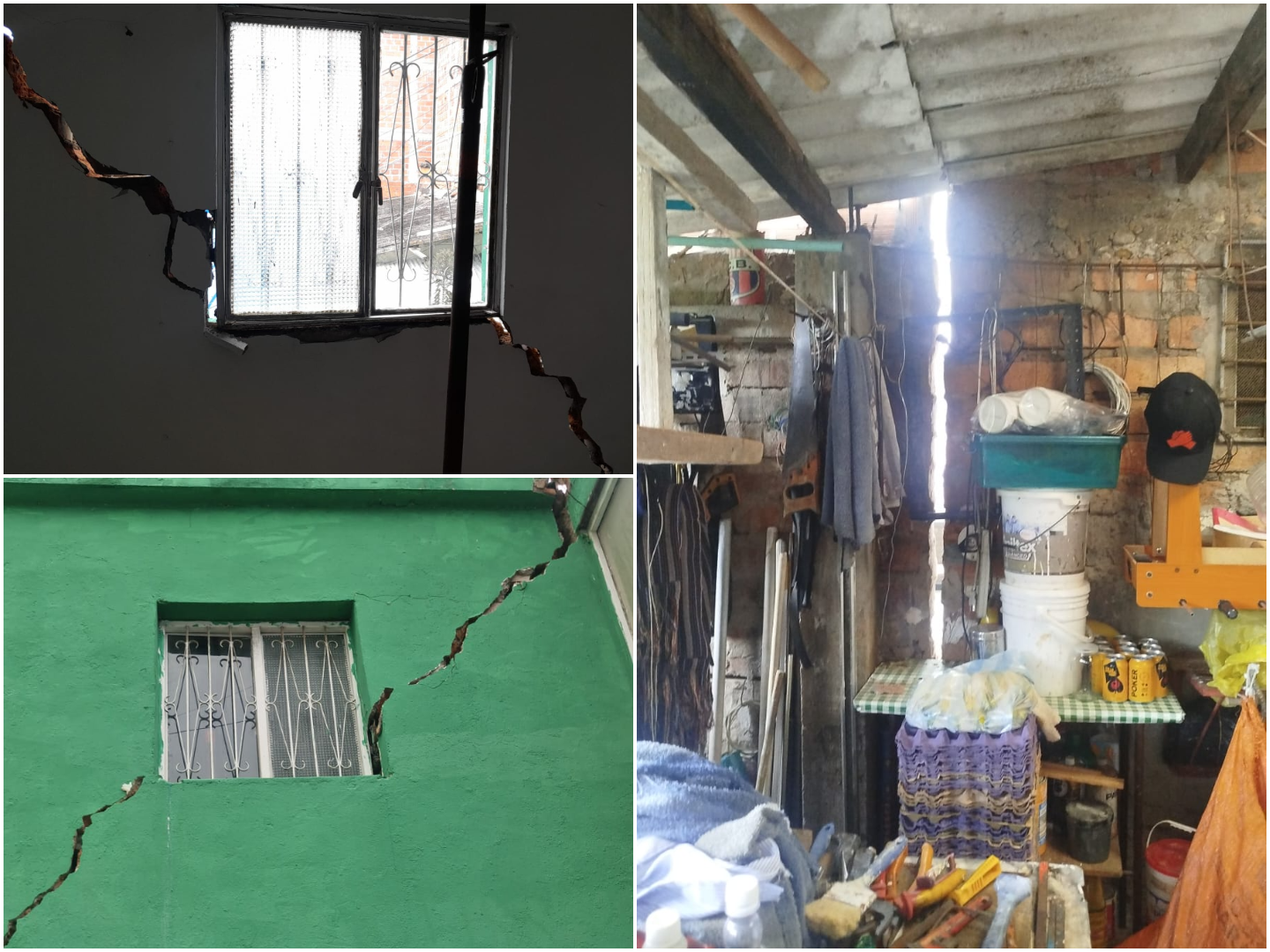 El barrio en Bucaramanga al que se lo están comiendo las grietas; nadie responde