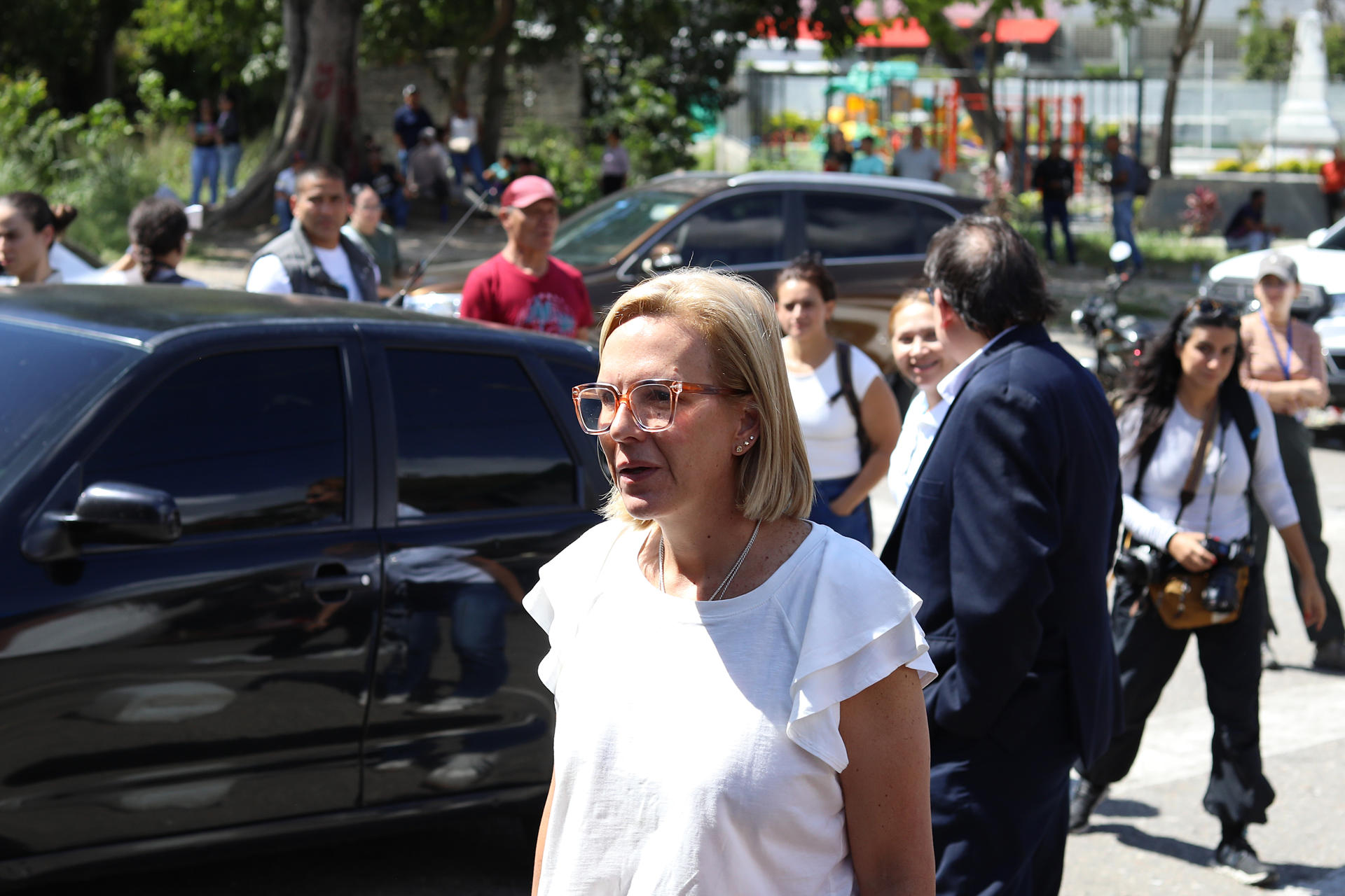 La hija de Edmundo González reveló que pudo ver a su esposo, preso político en Venezuela