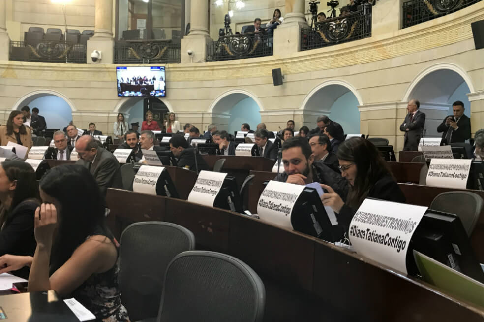 Senado rinde memoria a Diana Tatiana Rodríguez, la menor asesinada en Buenaventura