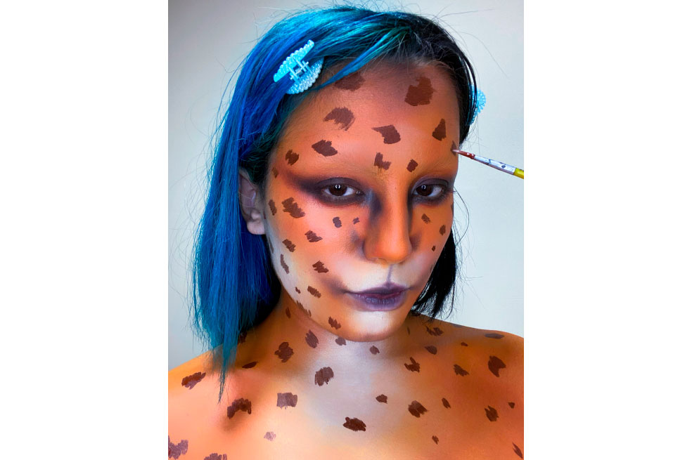 Maquillaje de Leopardo para Halloween