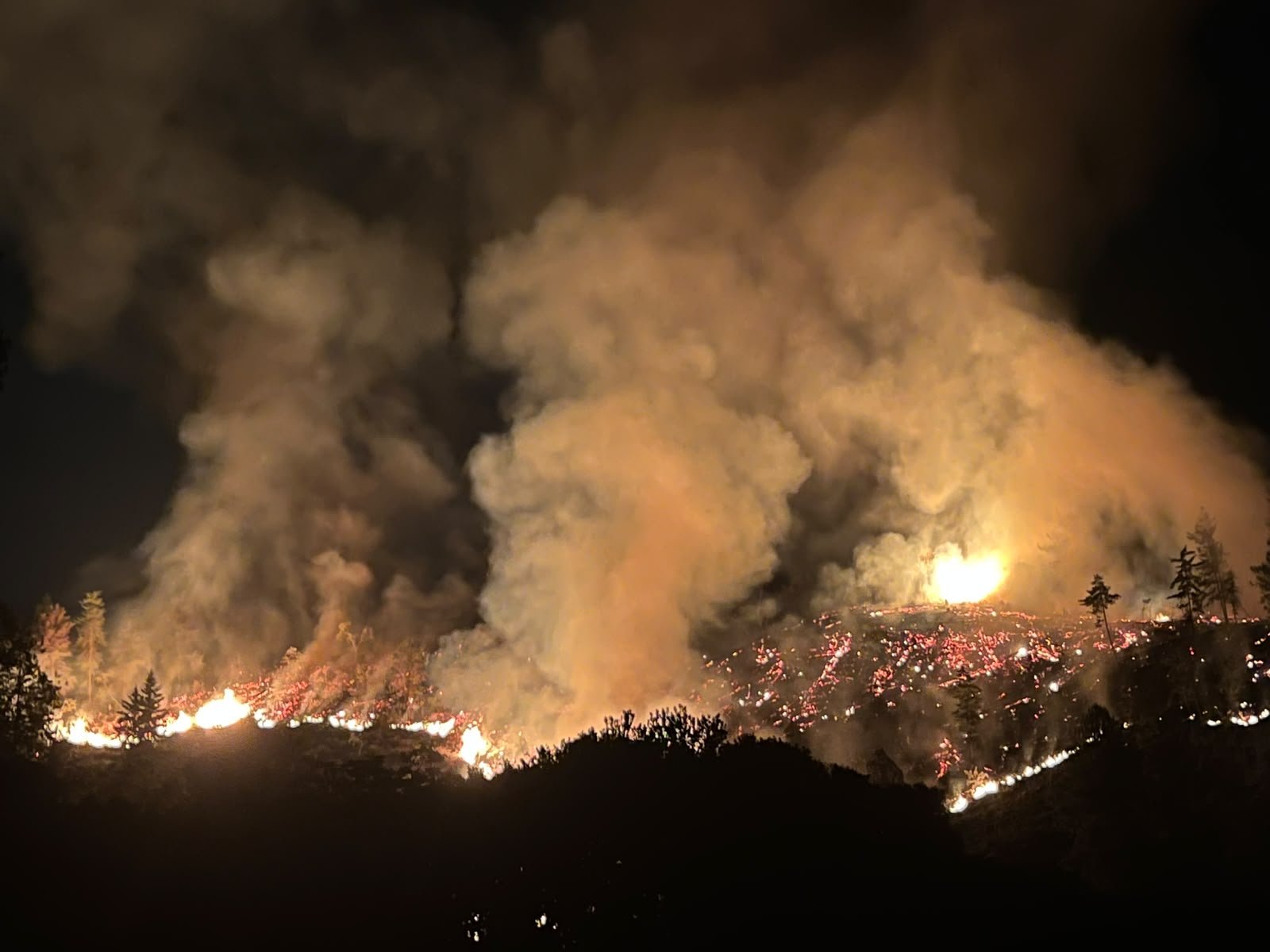 Incendio forestal en Santander deja cerca de 50 hectáreas afectadas