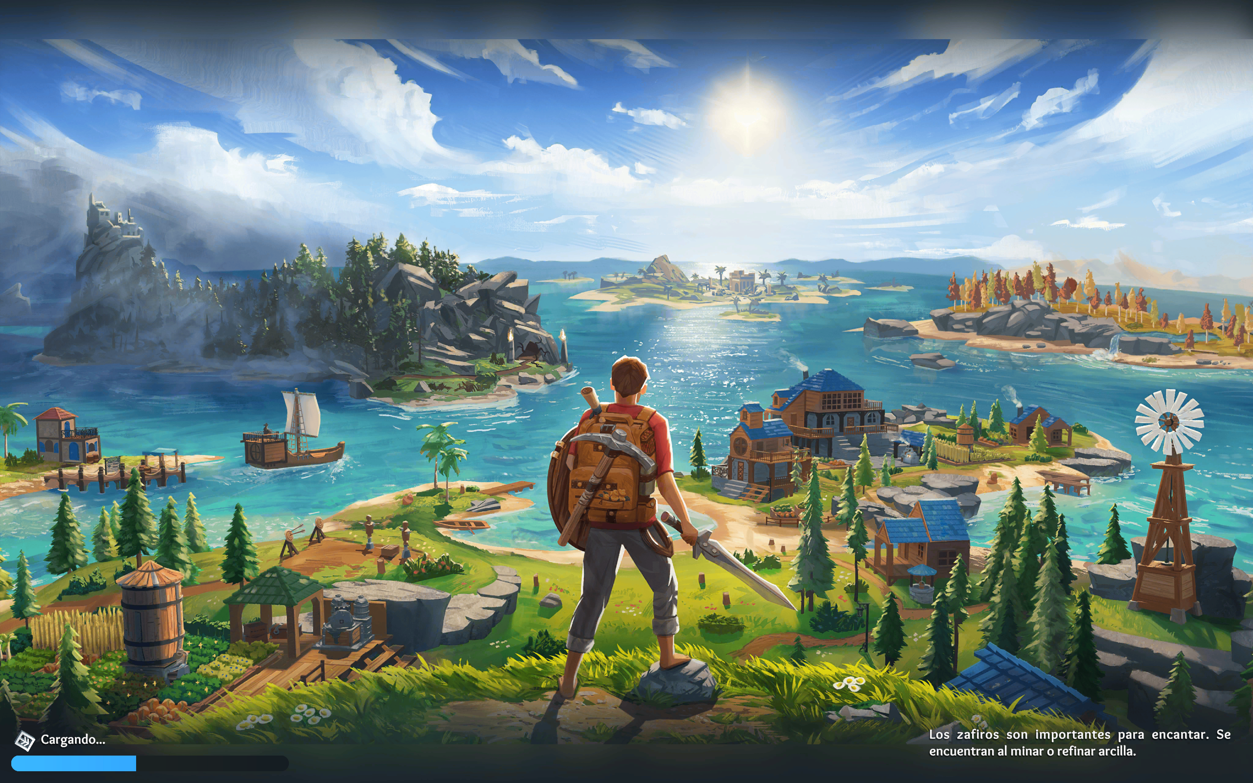 Len’s Island, un agradable videojuego de construir, luchar y cultivar