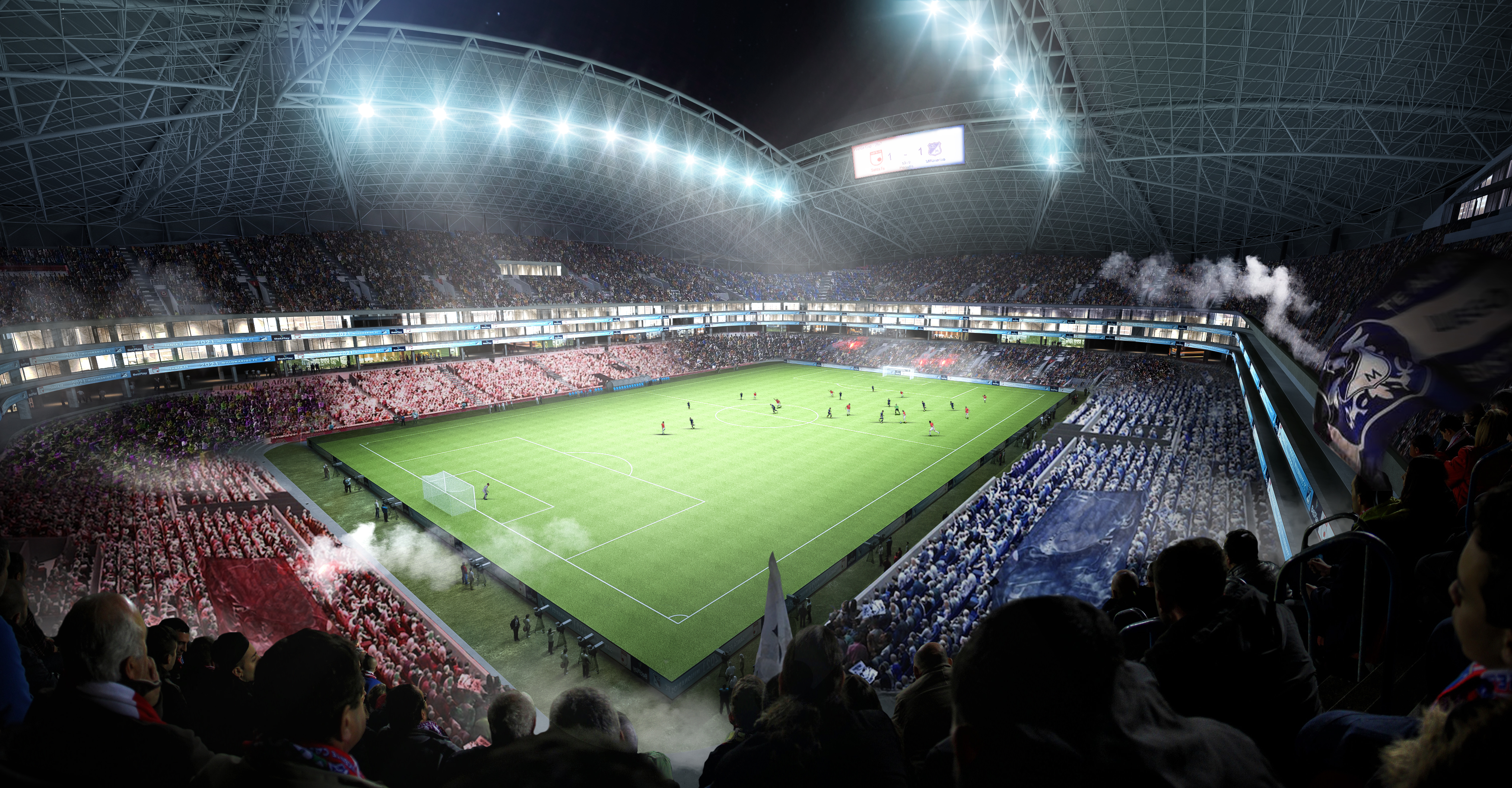 Así es el proyecto para renovar y modernizar el Estadio Nemesio Camacho El Campín