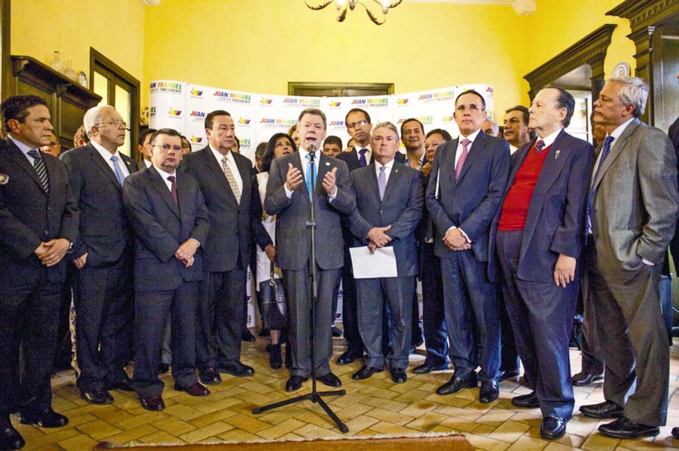 Santos busca el apoyo conservador
