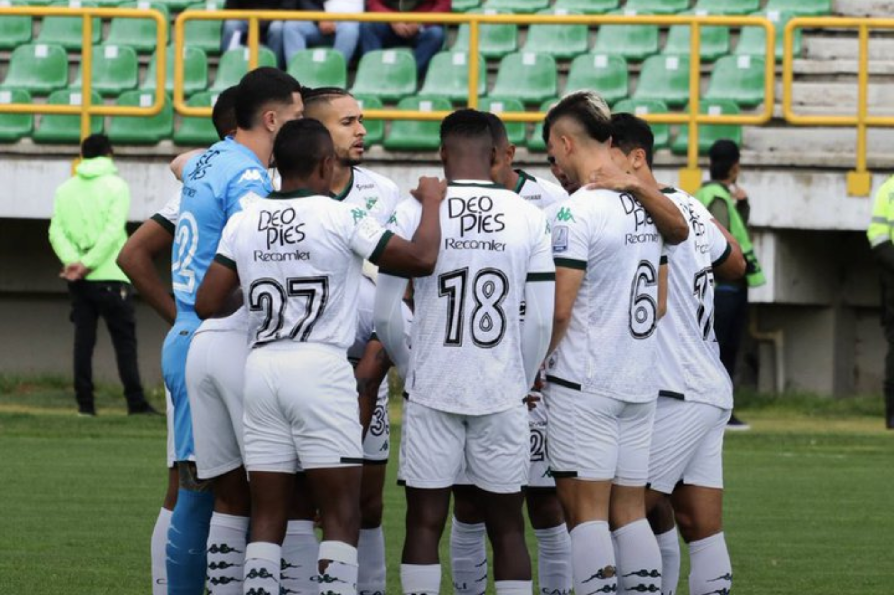 Cali, tras su partido contra Patriotas.