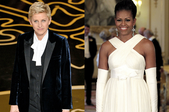 Michelle Obama y Ellen Degeneres, con cincuenta y en su mejor momento