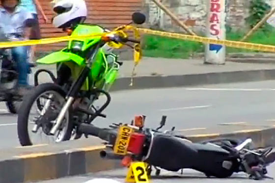 Fletero murió en accidente tras huir luego de cometer un robo en Cali