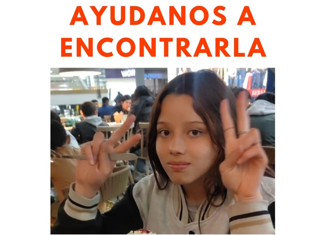 ¿La ha visto? Sahina Rayo Beltrán desapareció en Fontibón