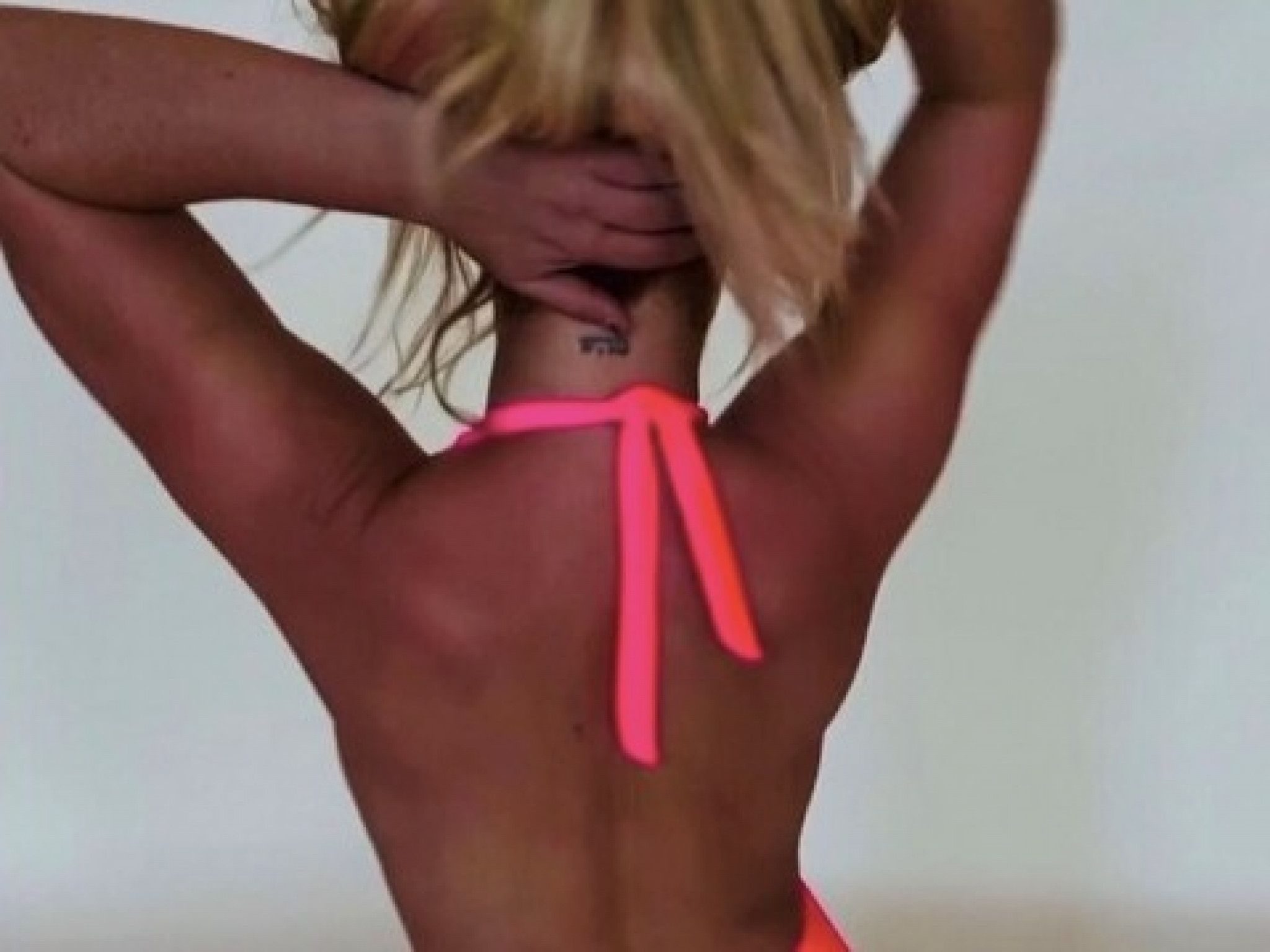 Britney Spears muestra su tatuaje favorito