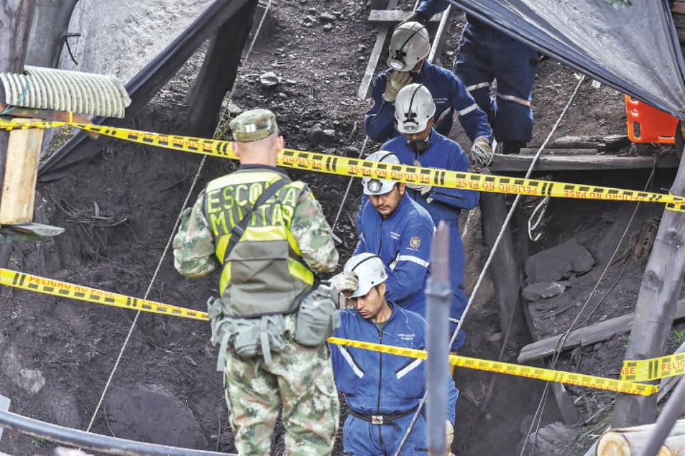 Dos tragedias mineras en menos de 12 km