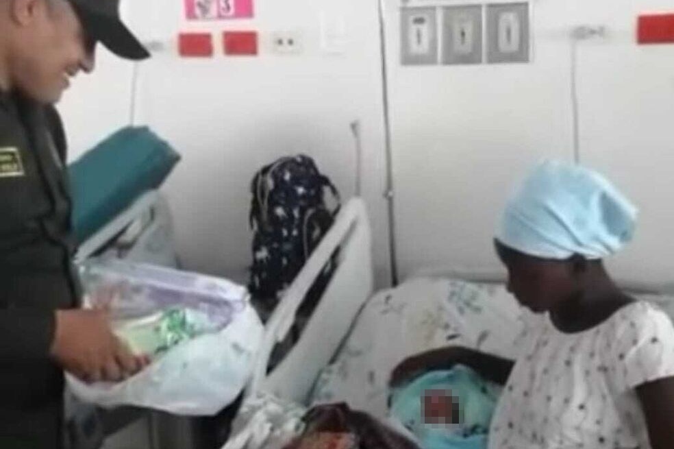 Mujer de 18 años dio a luz a su hijo en CAI de Buenaventura, Valle del Cauca