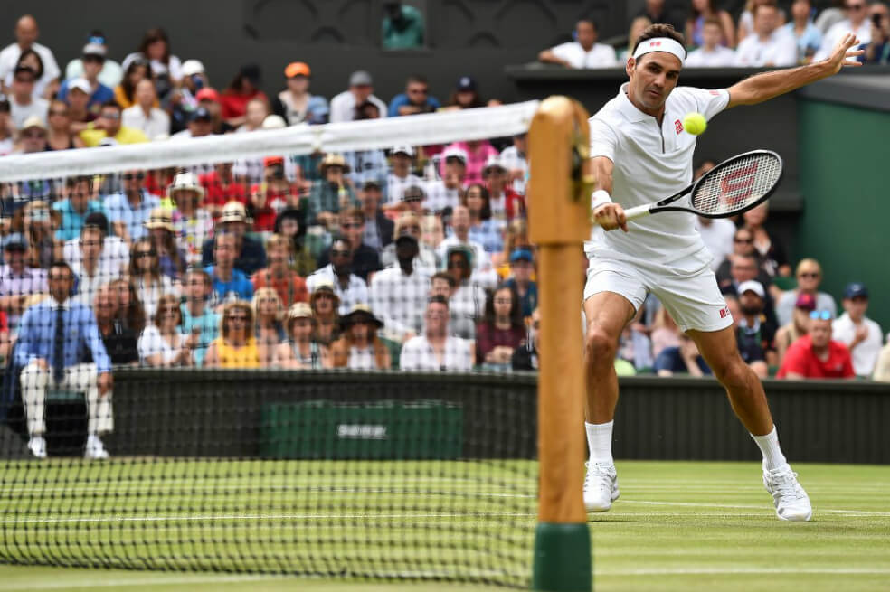 Roger Federer, a segunda ronda de Wimbledon