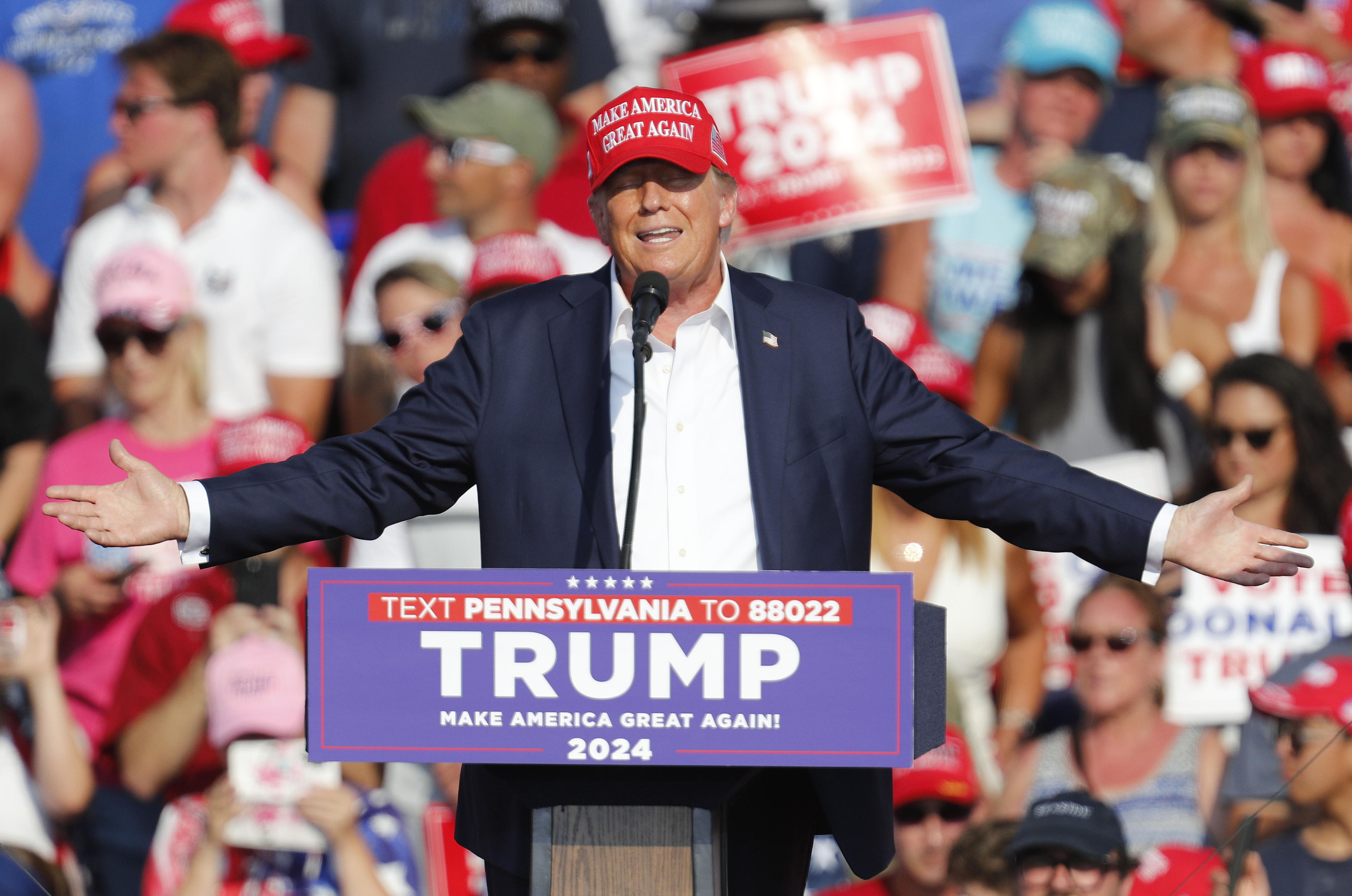 El Partido Republicano corona oficialmente a un Trump con una “suerte” imbatible