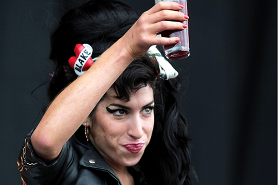 Amy Winehouse.