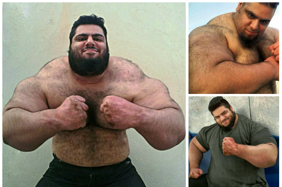 Conozca a Sajad Gharibi, el ‘Hulk iraní’