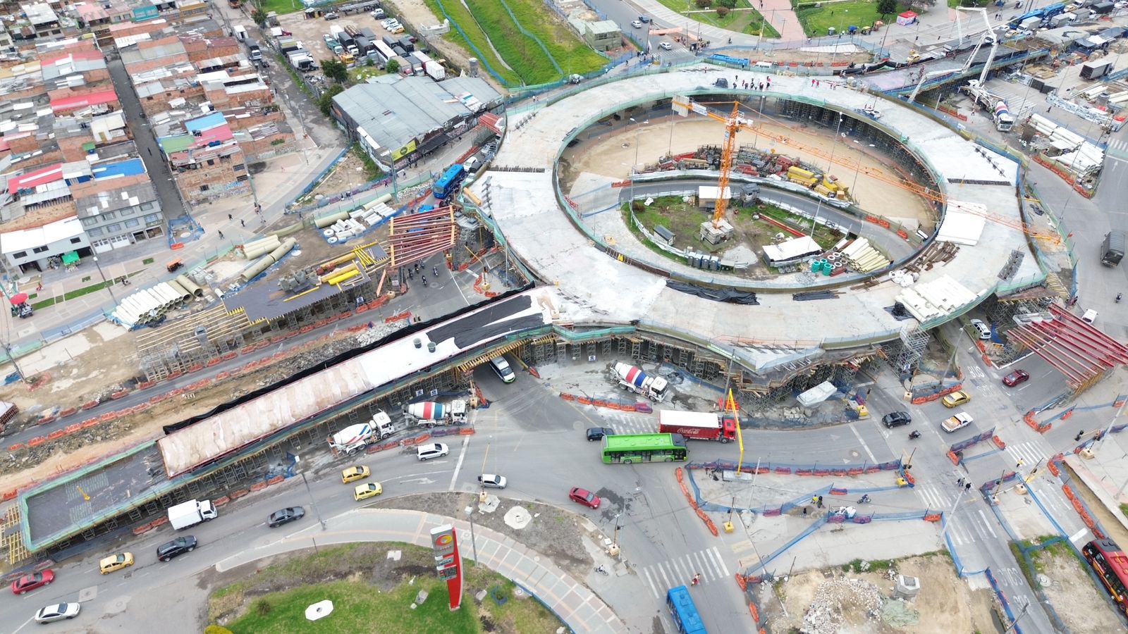 Este es el avance de importante obra del corredor Av. Cali al cierre de 2024