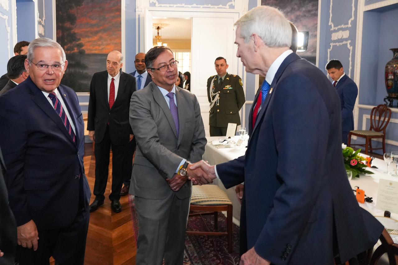 Presidente Petro se reunió con congresistas de EE.UU. en mesa de trabajo