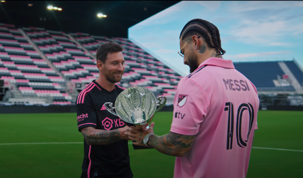 Maluma se juntó con Lionel Messi y Yandel para su nueva canción ‘Trofeo’
