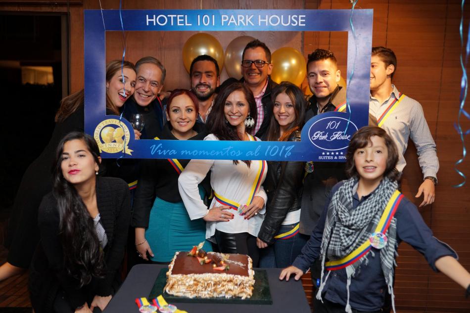 Artistas celebran sus cumpleaños en el Hotel 101 Park House de Bogotá