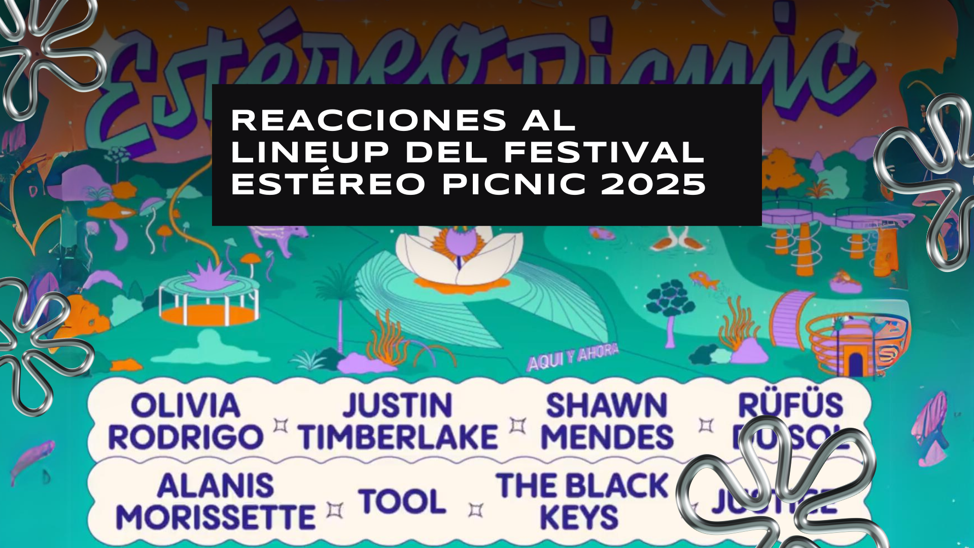 Reacciones y memes por el lineup del Estéreo Picnic 2025