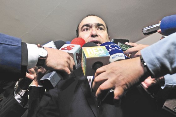 El exmagistrado Pretelt enfrenta un proceso en la Corte Suprema por el delito de concusión.  / Archivo.