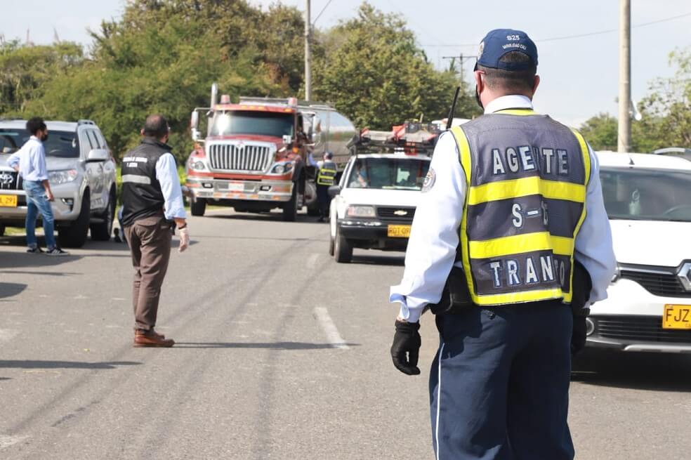 COVID-19 en Cali: Así se desarrollan los controles al ingreso de la ciudad