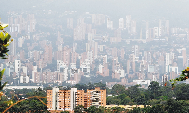 Contaminación en Medellín alcanza nuevo pico
