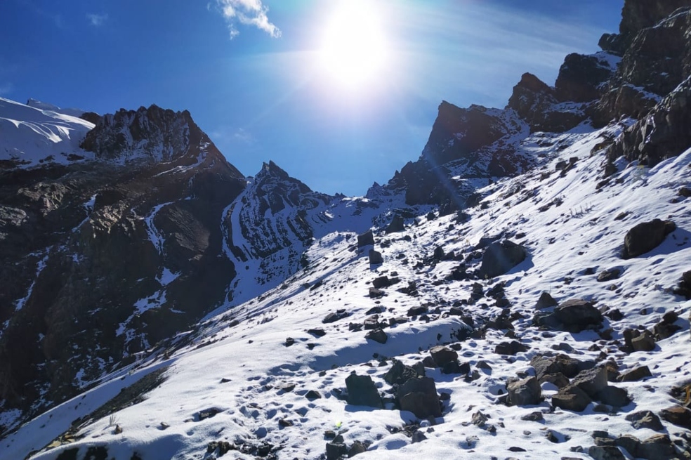 Las increíbles nevadas que desde hace unos días se pueden ver en el Parque Natural El Cocuy