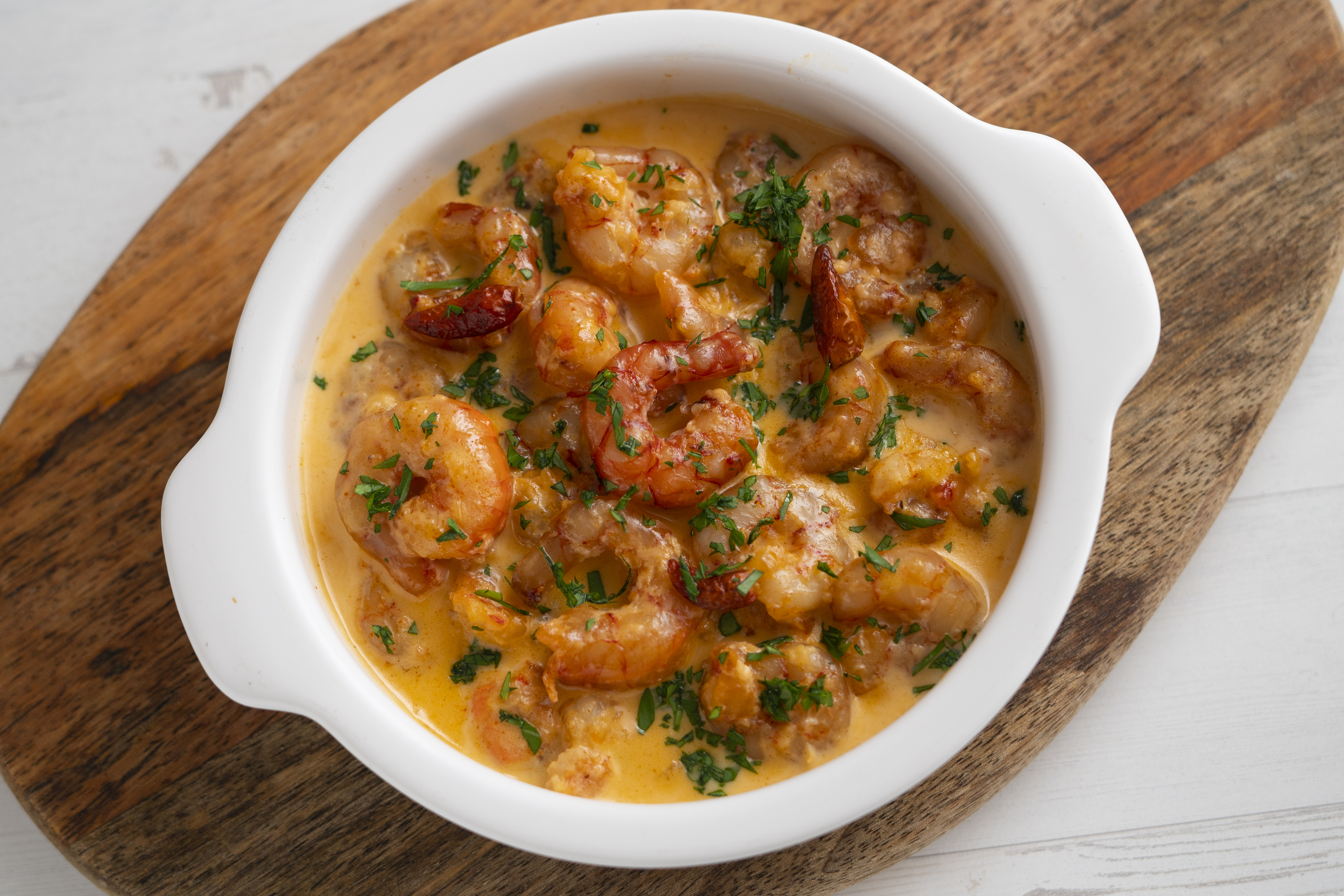 Encocado de camarones para saborear este miércoles