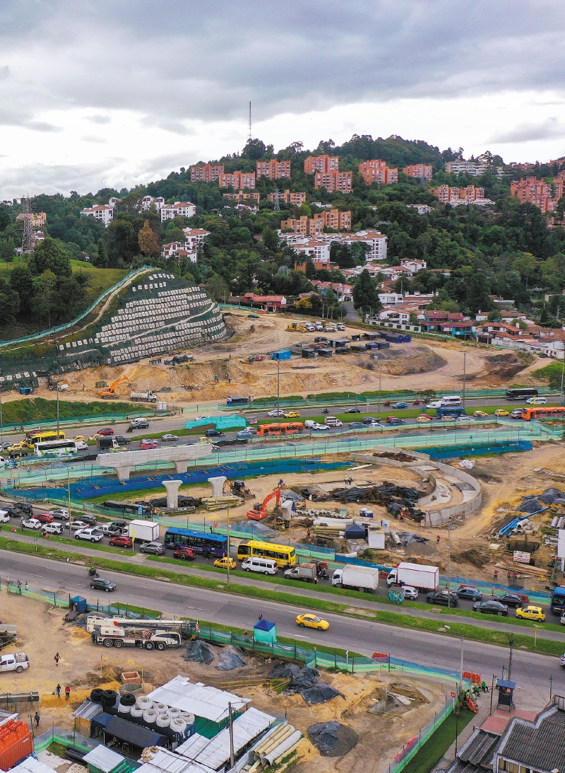 Este año Bogotá tendrá 1.166 frentes de obra