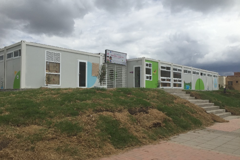 Jardines infantiles en contenedores no funcionan