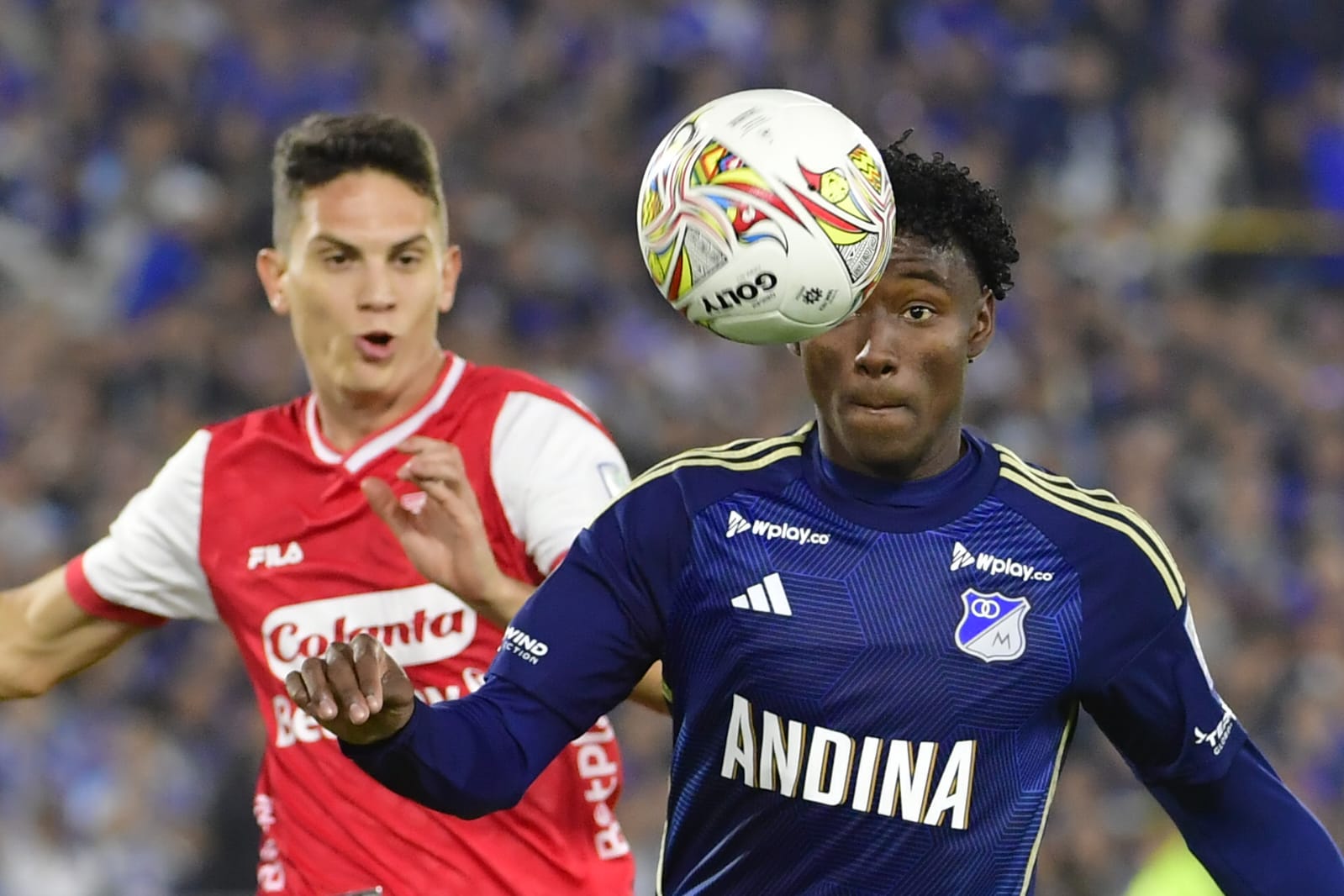 Así fue la victoria de Millonarios contra Santa Fe en un nuevo clásico.