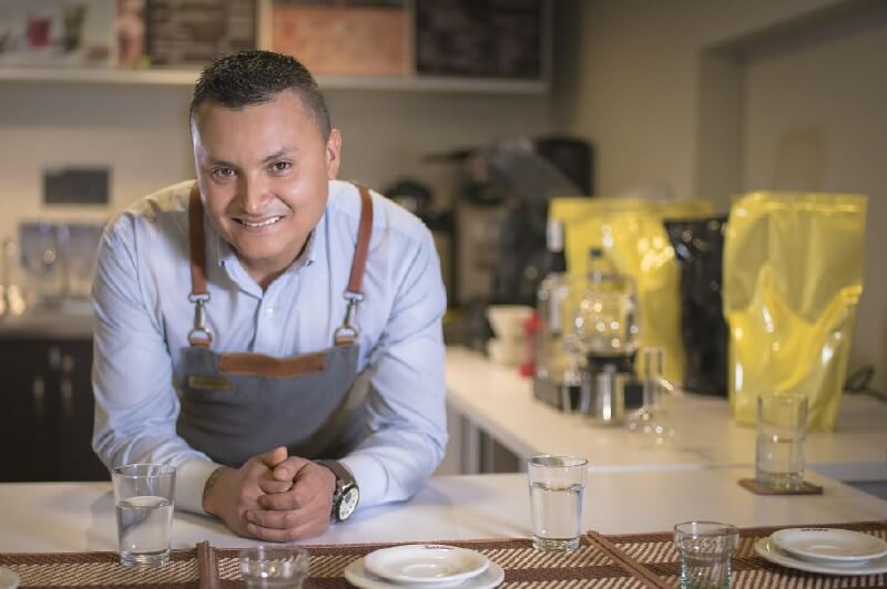 Joanni Largo tratará de imponerse con un café origen Tolima, variedad Wush Wush, una bebida suave con notas a frambuesa y aroma dulce frutal. / Cortesía