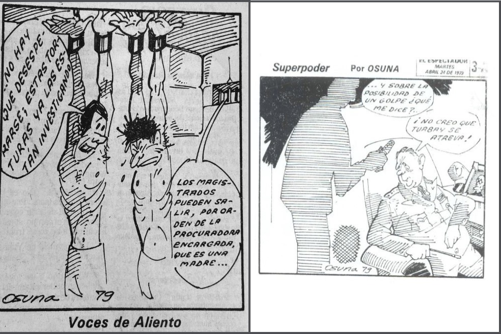 Héctor Osuna: El caricaturista que actualiza cada semana la historia de Colombia