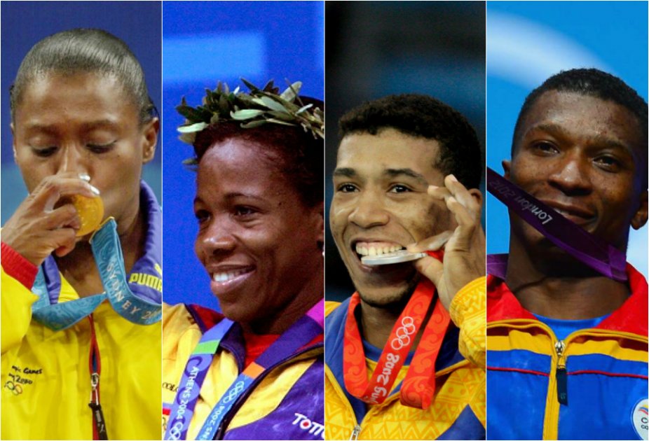 Las pesas le han dado medallas olímpicas a Colombia