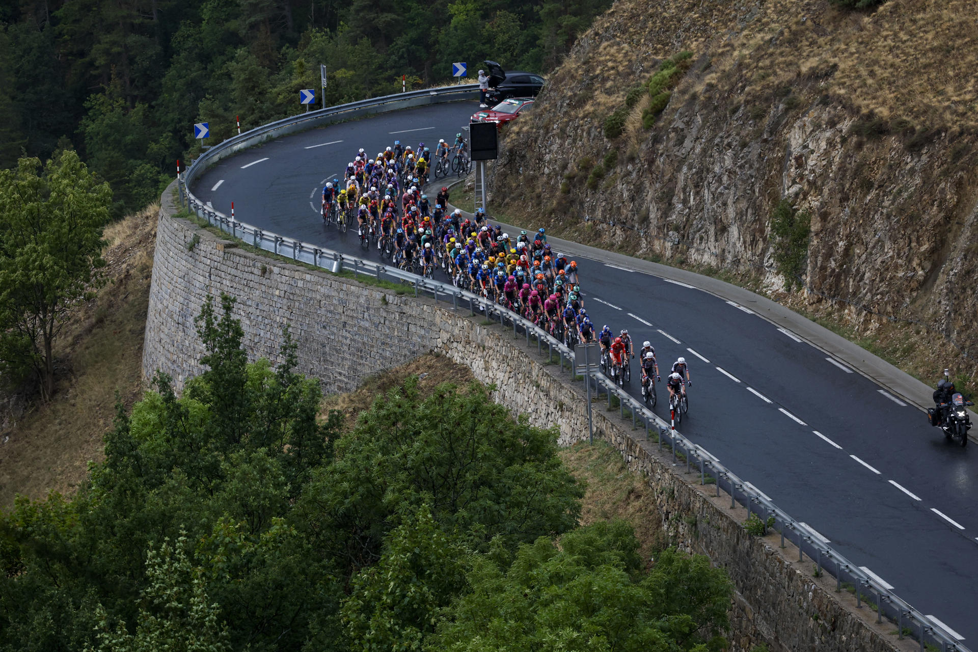 Cancelaron la tercera etapa de la Vuelta a España: así quedó la clasificación general