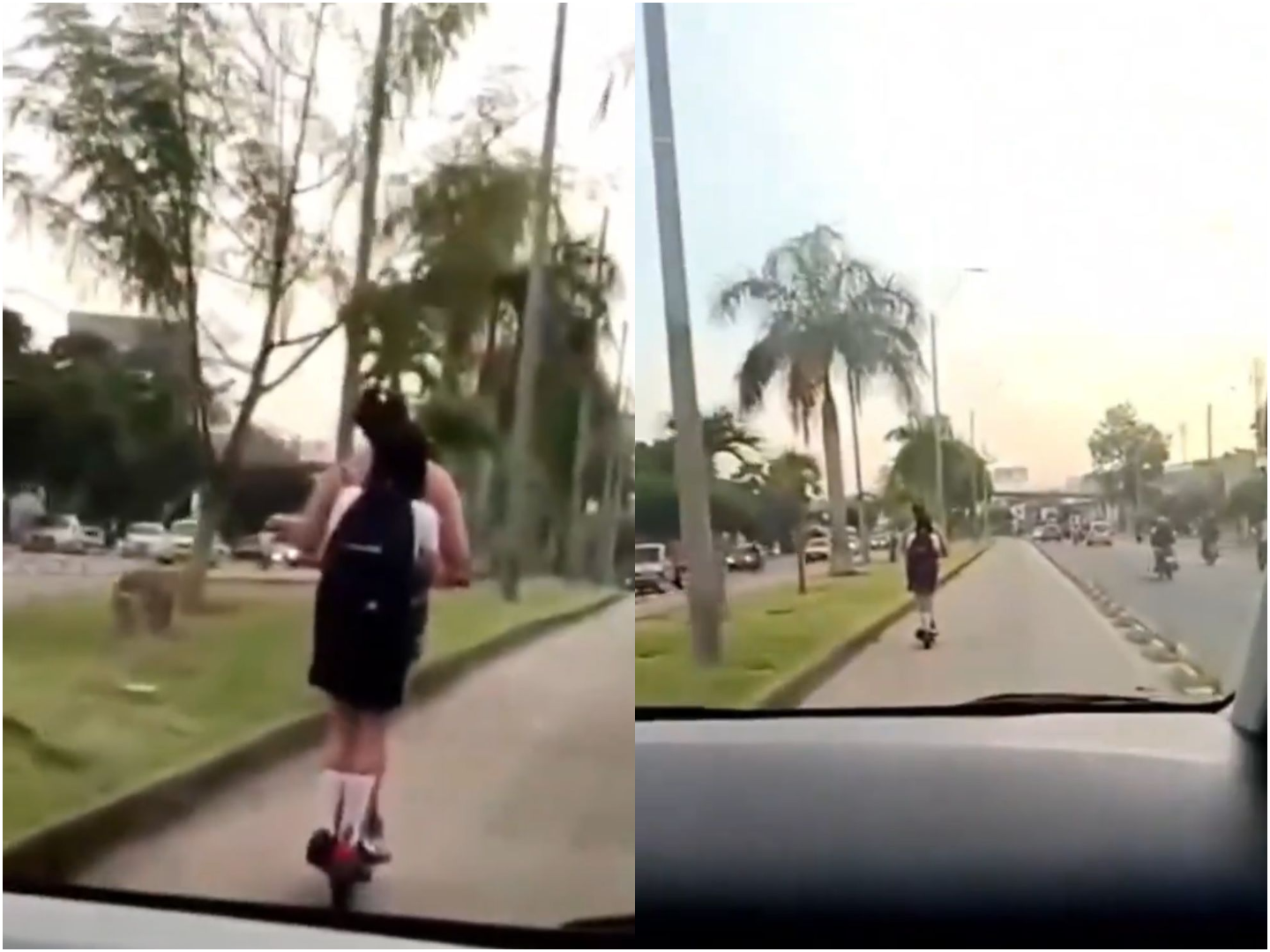Investigarán a policías insultaron a madre e hijas que iban por el carril del MIO en Cali