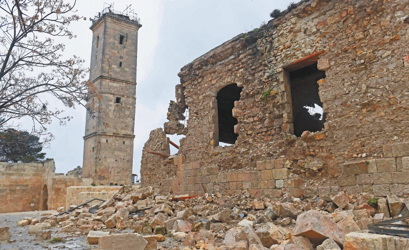 Las secuelas del terremoto sobre el patrimonio sirio y turco