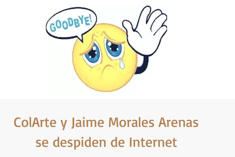 ColArte le dice adiós al internet