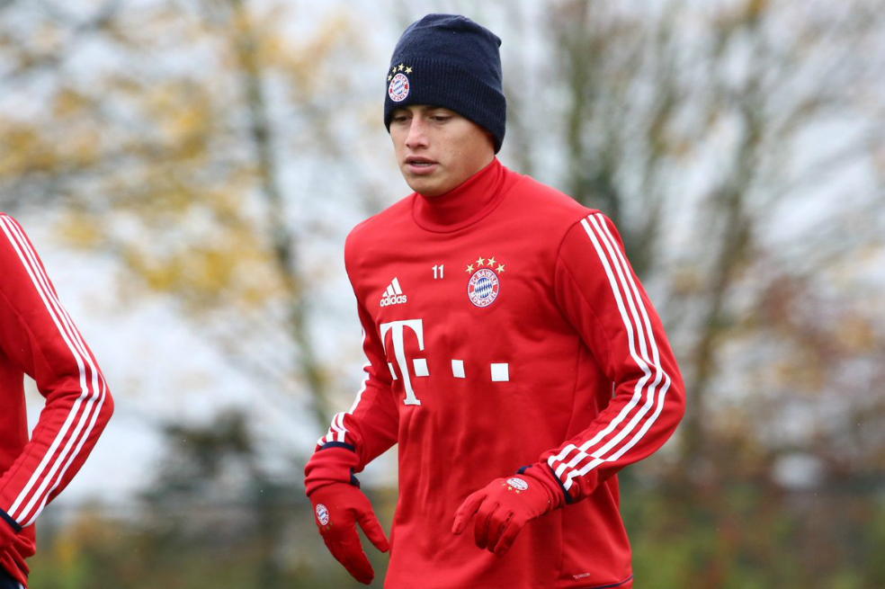 Heynckes confirma que James será titular el fin de semana