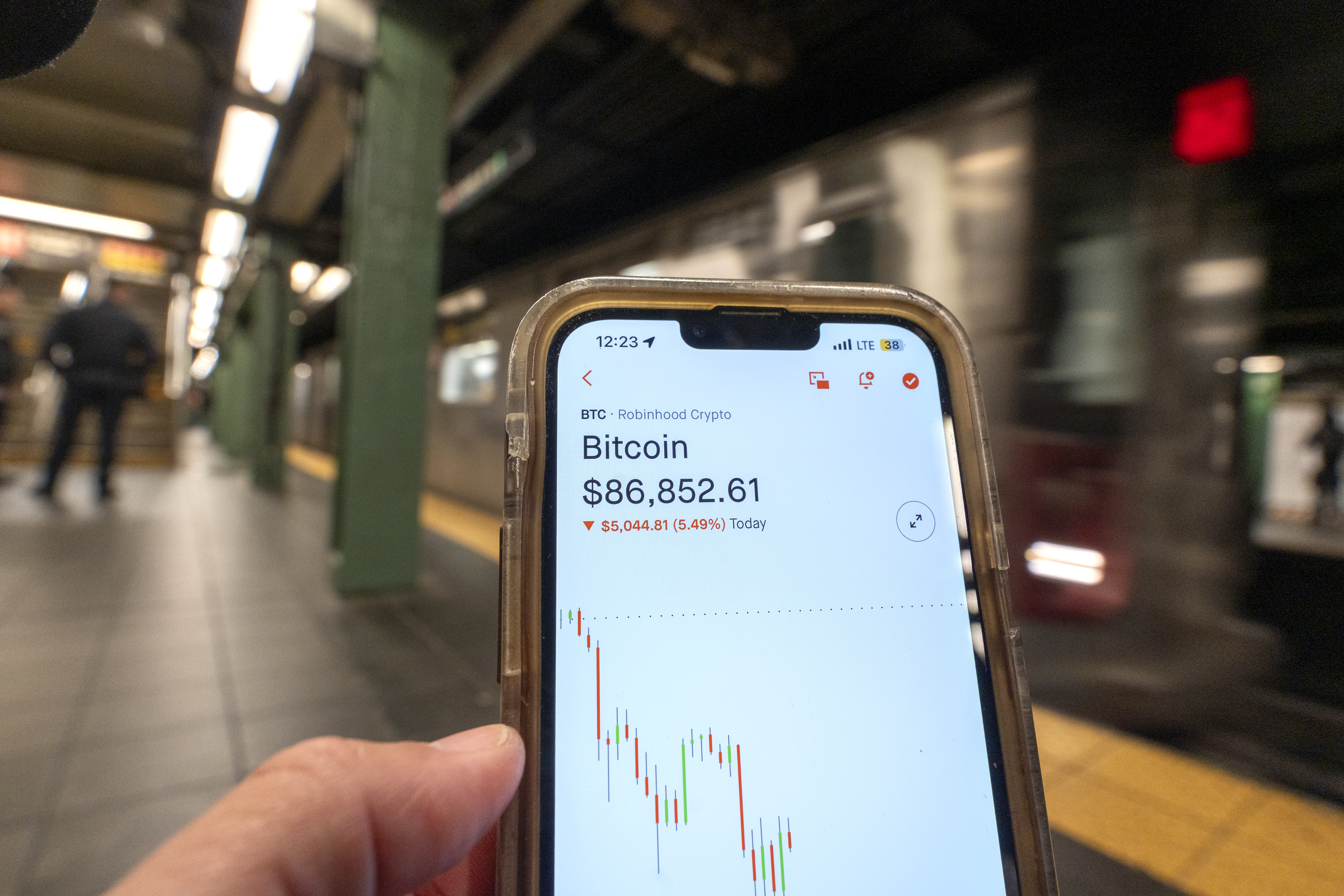 Las criptomonedas también retroceden en medio de la guerra comercial