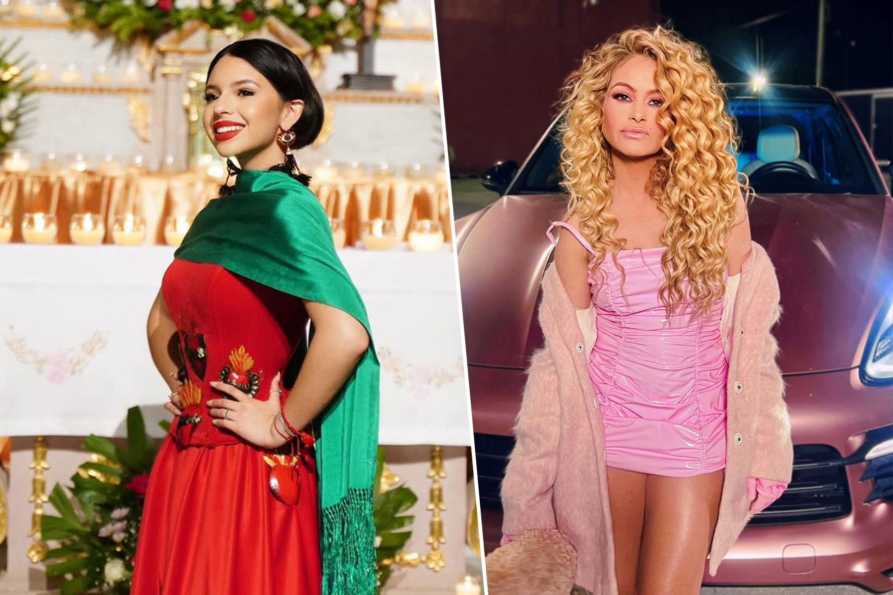 Esto exigen Ángela Aguilar y Paulina Rubio para cantar en el concierto San Pedro
