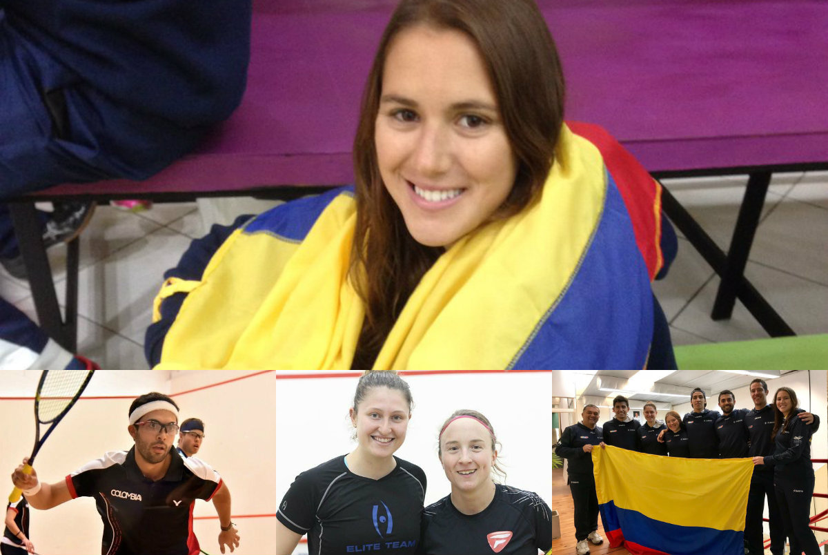 Colombia brilla en el Sudamericano de Squash