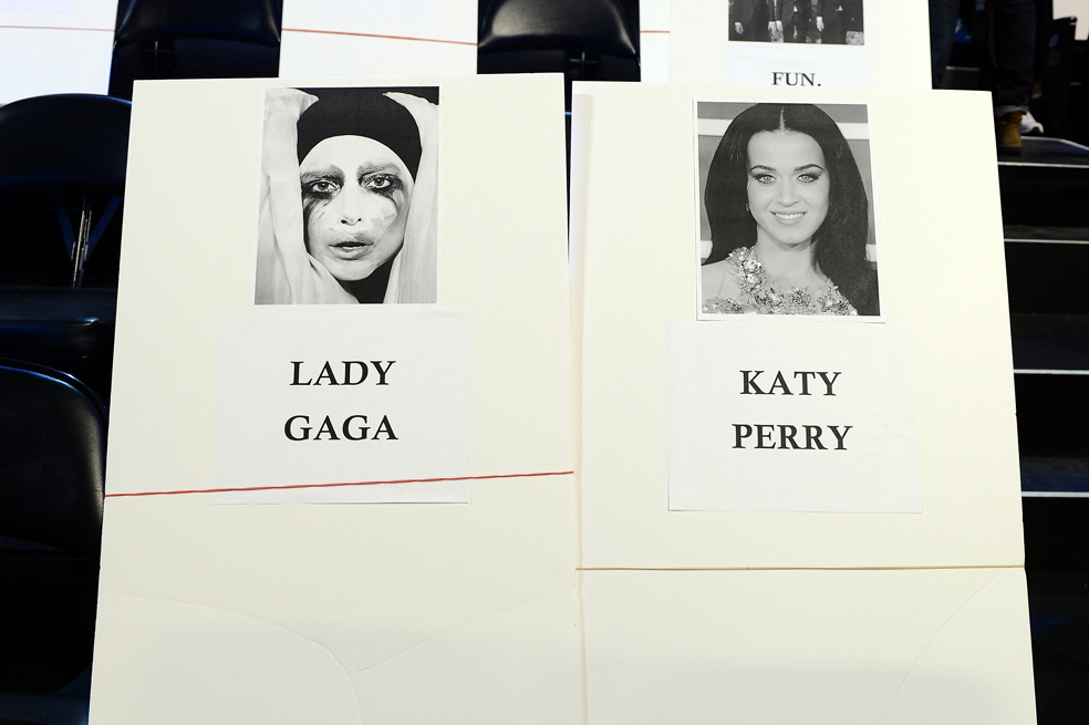 Lady Gaga y Katy Perry se sentarán juntas en los MTV