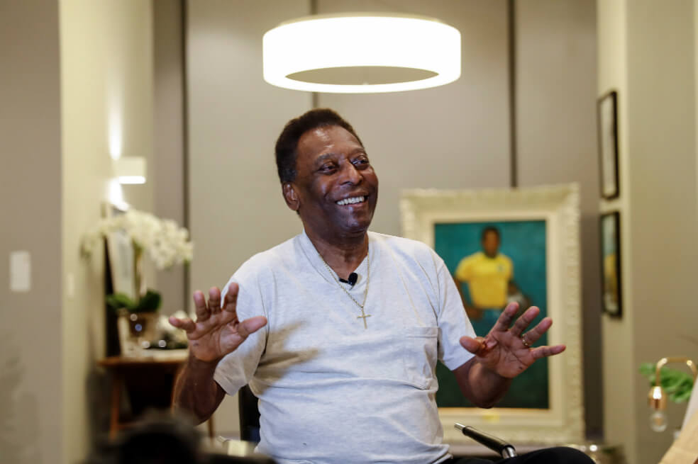 Pelé retó a Cristiano Ronaldo