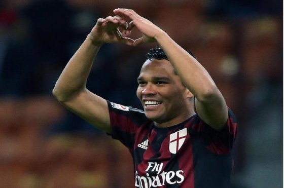 Carlos Bacca, por su gol 14 en esta temporada de la Serie A